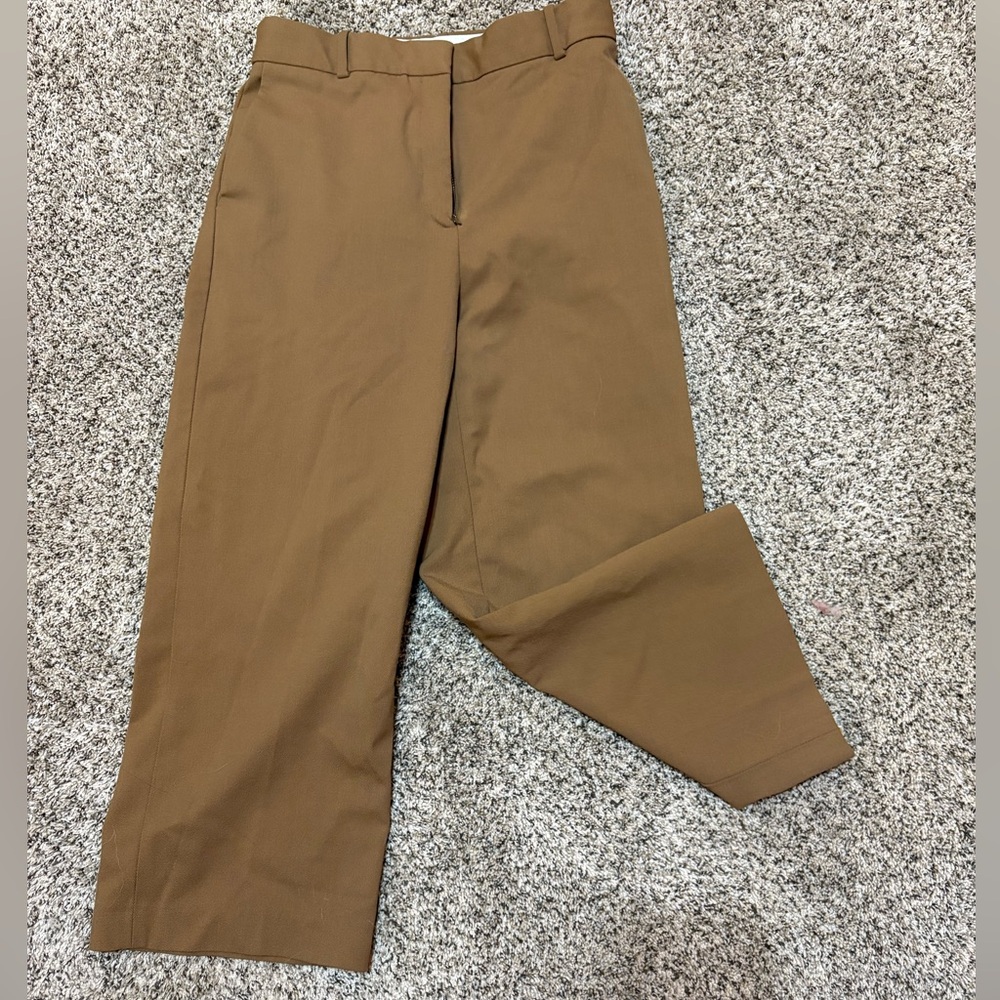 Babaton (Aritzia) Tan Chinos SHORT